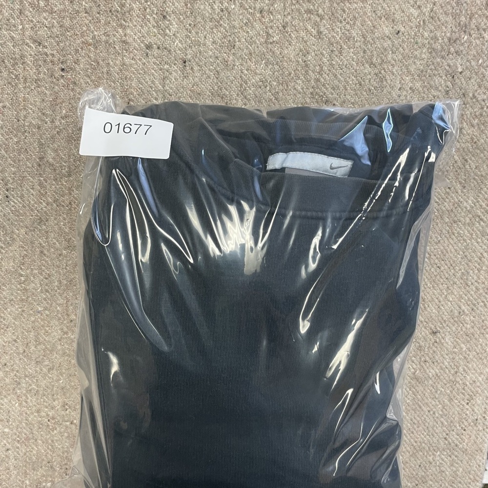 vintage Nike Blank sweatshirt mens medium Black‎ 2000s y2k swoosh check - Picture 9 of 9